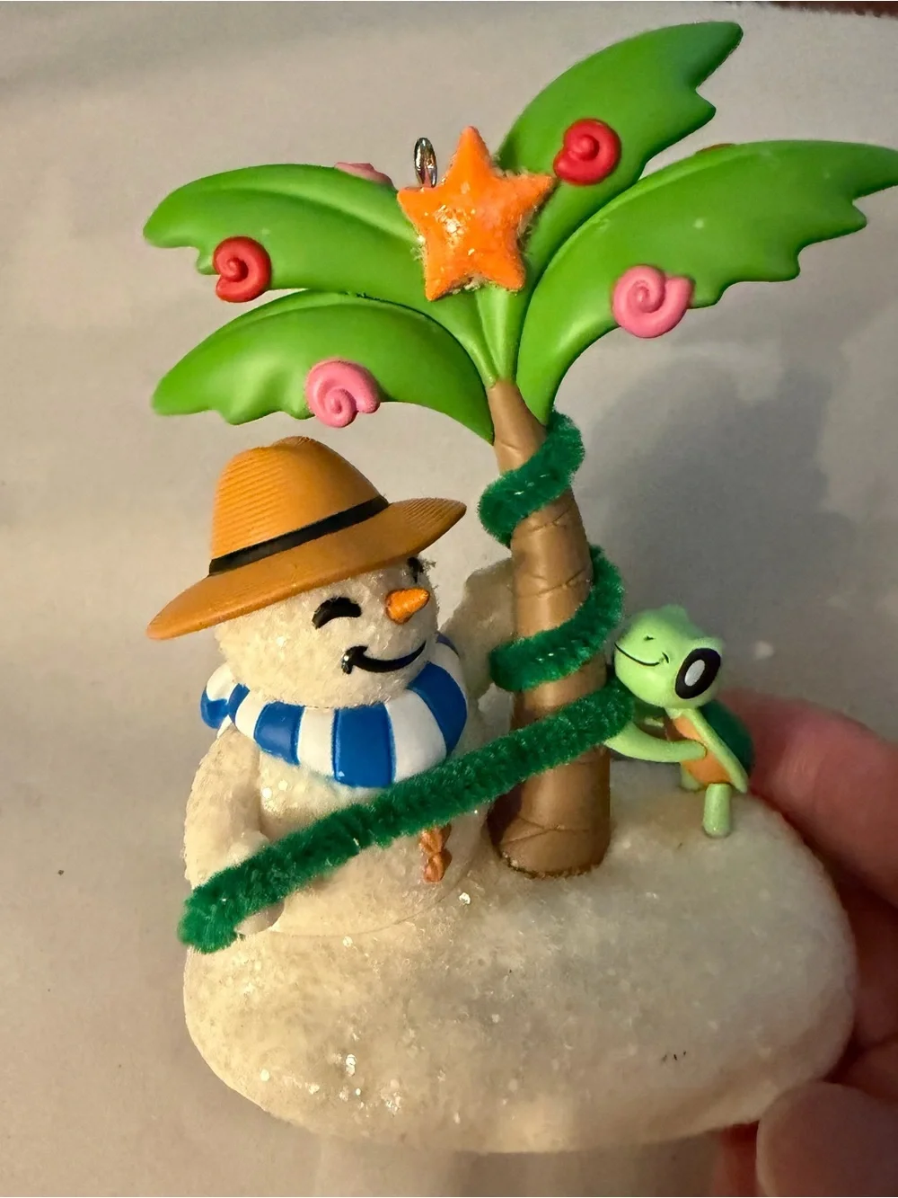 Hallmark 2022 Keepsake Sandal The Snowman Ornament